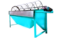 雞糞有機肥顆粒生產線(圖8) 滾筒篩分機